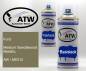 Preview: Ford, Medium Sandalwood Metallic, AW / M6312: 400ml Sprühdose + 400ml Klarlack - Set, von ATW Autoteile West.